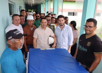 Em Pinheiro, gestão de André da Ralpnet avança na melhoria da saúde com obras de reparo e ampliação no Hospital Materno Infantil