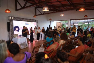 Projeto de Maedja Campos leva cuidado, amor e cidadania às mulheres da comunidade Tendal em Paço do Lumiar.