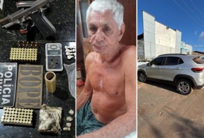 Principal suspeito de assassinar idoso em Viana é preso na estrada de Pedro do Rosário tentando fugir