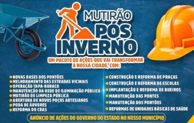 Após o prefeito Fernando Cutrim e o sogro Iomar Salvador abandonarem Pirapemas, o governador Carlos Brandão demonstra compaixão e envia mutirão de ações para salvar a cidade