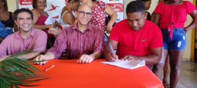 Contemplados na Lei Paulo Gustavo assinam termo de execução cultural em Bequimão