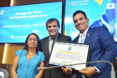 Zeca da Cultura recebe título de Cidadão Ludovicense
