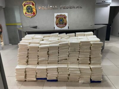 Polícia Federal apreende 1 tonelada de cocaína que seria levada para fora do país via Porto do Itaqui