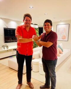 Pré-candidato Júnior do Buriti se reúne com Ministro André Fufuca para Discutir Futuro de Paraibano