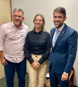 Prefeita Vanessa Furtado cumpre agenda em Brasília em busca de investimentos para Paraibano
