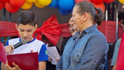 Luciana Leocádio inaugura reforma e ampliação da 33° escola no Povoado Três Lagoas