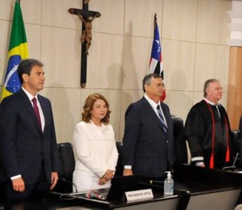 Abertura do ano judiciário no TJMA reúne Dino, Braide e Iracema