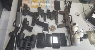 Líder do Comando Vermelho de Chapadinha é preso em Mata Roma com grande arsenal de armas de fogo