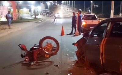 Motociclista morre em grave acidente na avenida Pedro Neiva de Santana