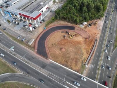 Mais de 10 anos depois, viaduto do Jaracaty será “terminado” com quarta alça
