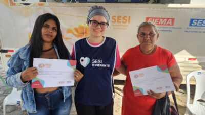 SESI Itinerante atende mais de 2 mil pessoas em Barreirinhas