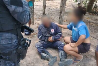 Motorista do SAMU de Timon é agredido por paciente com socos e golpes de faça