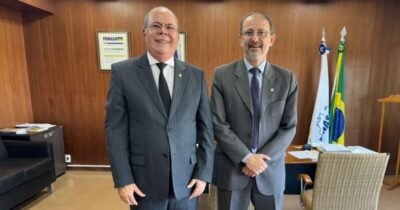 Água para quem precisa foi assunto de reunião entre deputado Hildo Rocha e Alexandre Motta, presidente da Funasa