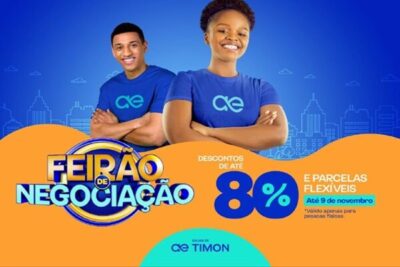 Aproveite ! Águas de Timon oferece descontos de até 80% em Feirão de Negociação