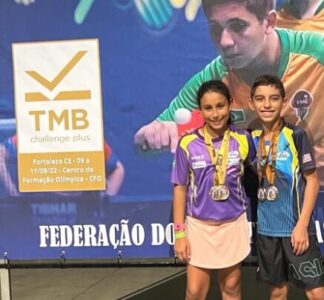 Dois atletas maranhenses são convocados para representar o Brasil no XXXII Campeonato Sul-americano de Tênis de Mesa no Equador