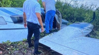 Aluísio Mendes escapa ileso após pane em avião durante decolagem