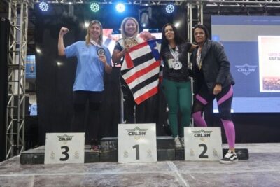 Timonense Anna Célia sagra-se campeã brasileira de luta de braço e conquista vaga para o mundial na Bulgária