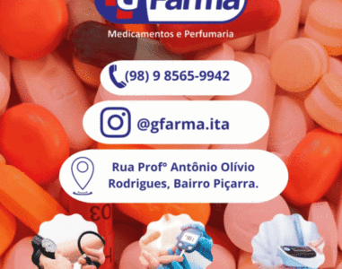 ITAPECURU-MIRIM/MA:G FARMA medicamento e Perfumaria..