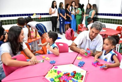 Prefeito Eduardo Braide entrega reforma de escola e quadra poliesportiva fortalecendo educação e lazer na capital