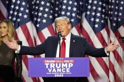 Donald Trump é eleito presidente dos EUA