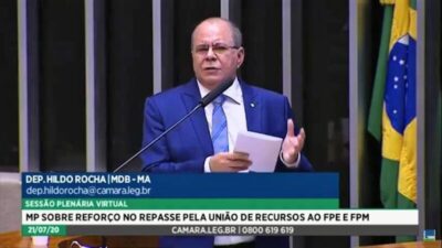 Aprovado parecer de Hildo Rocha que concede auxílio de R$ 332 milhões ao Maranhão