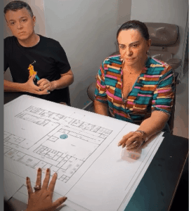 Prefeita Maria Alves discute projeto de reformado do Hospital Jorge Oliveira em Arari