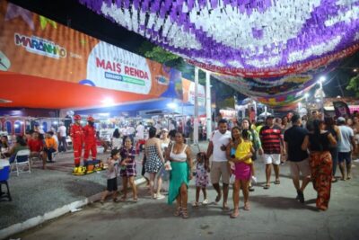 Shows, quadrilha, tambor de crioula e grupos de bumba meu boi animam Arraial do Ipem