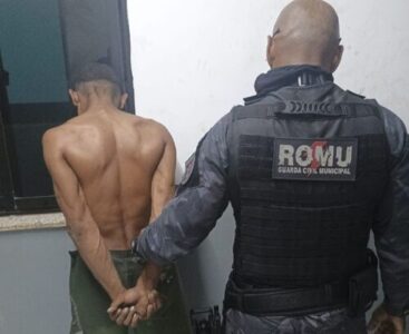 Guardas Municipais de Timon prendem homem logo após ele arrombar loja na madrugada
