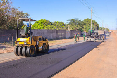 Veja como está o asfaltamento da Avenida Coheb, em Timon