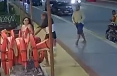 Presos suspeitos de assaltar clientes de bar da Avenida Litorânea