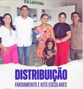 Gestão Gilson Lima garante fardamentos e kits escolares para alunos da rede municipal de Presidente Sarney