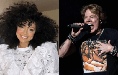 Caxiense é alvo de racismo após assumir que traiu marido com Axl Rose…