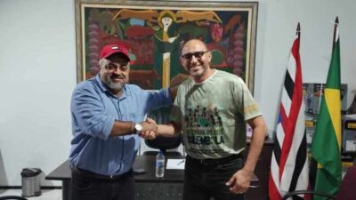 Vereador mais votado de Pinheiro, Elizeu de Tantan, faz visita de cortesia ao prefeito de Bequimão, João Martins