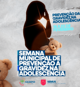 Semana Municipal de Prevenção da Gravidez na Adolescência em Cajapió ocorrerá de 16 a 22