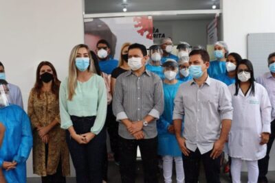 Prefeito Rigo Teles entrega novo Centro de Atendimento para Síndromes Gripais em Barra do Corda