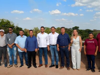 Senador Weverton Rocha vistoria obras da ponte de Nina Rodrigues e reforça importância da Codevasf