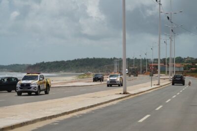 Governador Carlos Brandão anuncia liberação de trecho da Avenida Litorânea para exercícios físicos