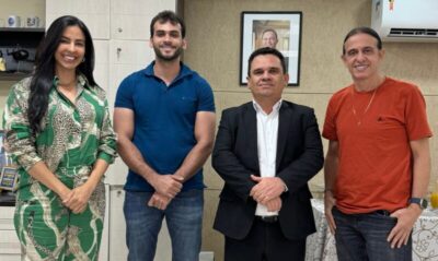Gentil Neto busca mais segurança para Caxias em reunião com o secretário de segurança do estado
