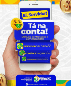 Em Mirinzal, prefeito Deyvison do Posto antecipa salário dos servidores pelo quinto mês consecutivo