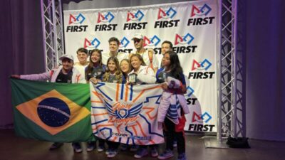 SESI-MA recebe primeiro prêmio internacional de robótica