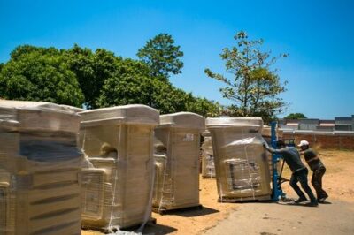 Prefeitura de Timon instala banheiros SaniSolares em povoados na zona rural