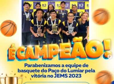 Objetivo faz bonito no JEMS, representando Paço do Lumiar…