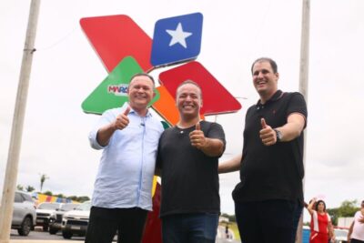 Fred Campos participa da inauguração da Avenida Metropolitana e recebe elogios de Carlos Brandão pela aprovação recorde em Paço do Lumiar