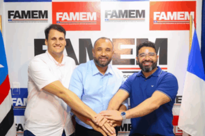 Orleans Brandão prestigia eleição da Famem e reforça compromisso com o fortalecimento do municipalismo