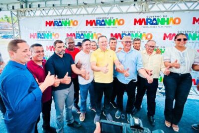Governador Carlos Brandão e prefeito Zé Martins anunciam reforma da Praça 2 de Novembro, presente pelos 90 anos de Bequimão