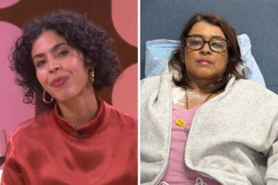 Bela Gil se emociona ao falar sobre luta de Preta contra o câncer
