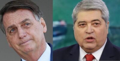Datena telefona a Bolsonaro para agradecer apoio em cadeirada