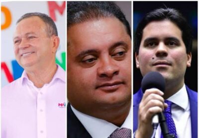 Brandão, Weverton e Fufuca empatados no somatório para o Senado