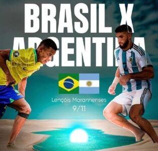 Timonense fará locução e animação em jogo internacional Brasil e Argentina