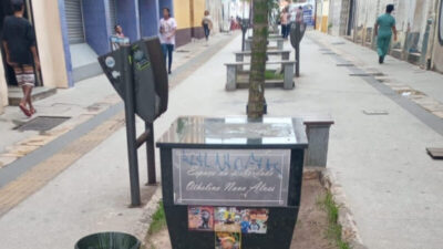 Busto de jornalista fica “só o lugar” no Centro de São Luís